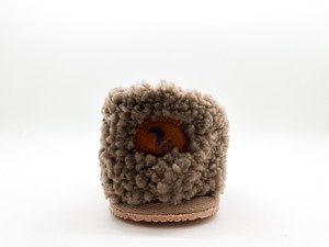 thies 1856 ® Cozy Sheep Low Slipper Boots elephant grey from COILEX