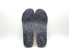 thies 1856 ® Recycled PET Slipper Insoles vegan grey (W/M/X) via COILEX