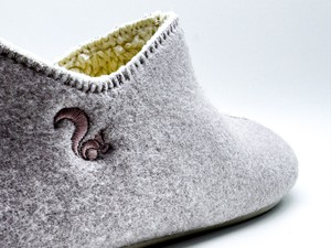 thies 1856 ® Organic Slipper Boots vegan truffle from COILEX
