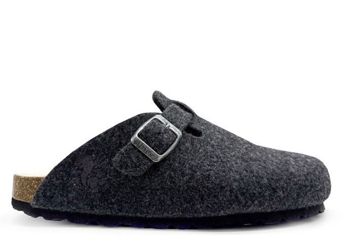 thies 1856 ® Recycled Wool Clog dark grey from COILEX