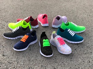 thies ® PET Sneaker neon pink | vegan aus recycelten Flaschen from COILEX