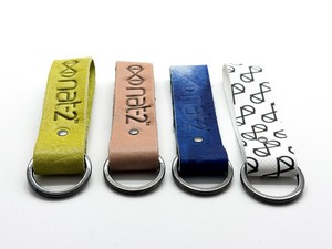 nat-2™ Leather Keychain red wine from COILEX