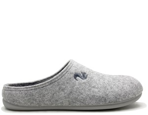 thies 1856 ® Recycled PET Slipper vegan stone grey (W/M/X) from COILEX