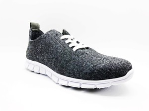 thies ® PET Sneaker anthracite | vegan aus recycelten Flaschen from COILEX