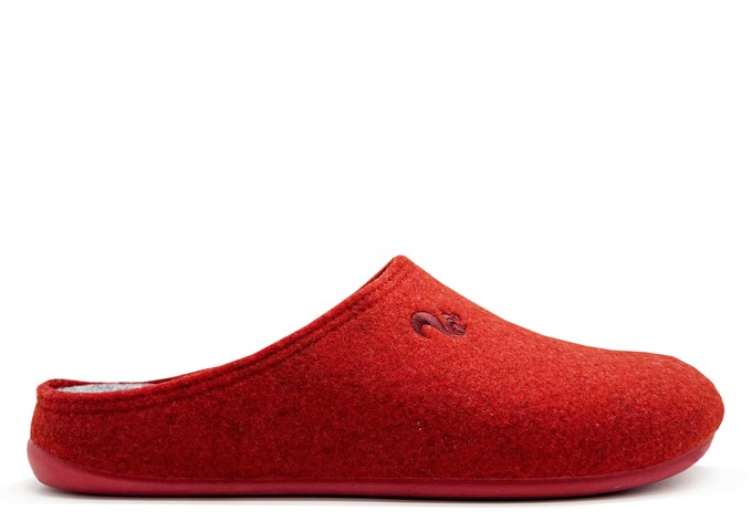 thies 1856 ® Recycled PET Slipper vegan red (M) from COILEX