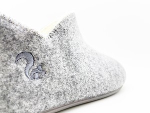 thies 1856 ® Slipper Boots light grey with Eco Wool (W) from COILEX