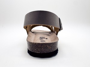 thies 1856 ® Eco Bio Backstrap Sandal vegan elephant grey from COILEX