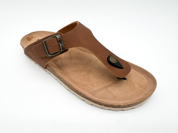 thies 1856 ® Eco Bio Thong Sandal vegan cinnamon from COILEX