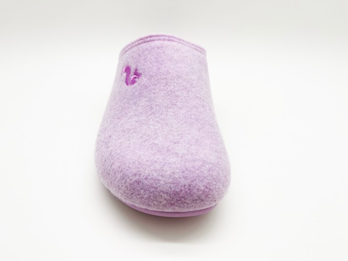 thies 1856 ® Recycled PET Slipper Kids vegan lilac (K) from COILEX