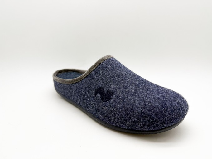 thies 1856 ® PET Piping Slipper vegan dark navy from COILEX