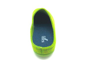 thies 1856 ® Recycled PET Slipper vegan pistachio green (W/M) from COILEX