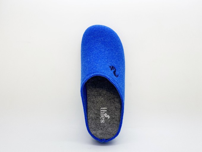 thies 1856 ® Recycled PET Slipper vegan azul from COILEX