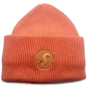thies vegan Organic Beanie salmon from COILEX