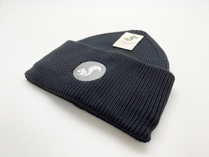 thies vegan Recycled Beanie dark grey from COILEX