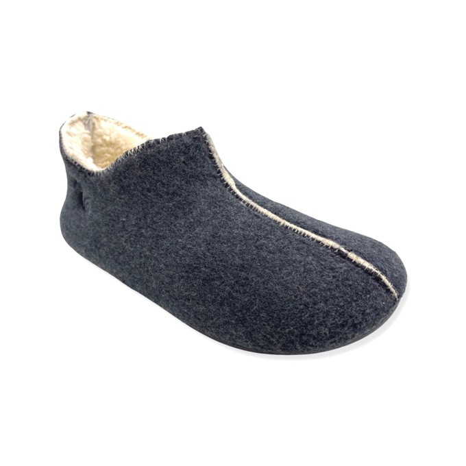 thies 1856 ® Organic Slipper Boots vegan dark grey (W) from COILEX