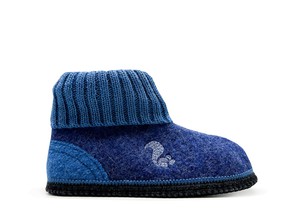 thies 1856 ® Mountain Wool Slipper Boot denim blue (K) from COILEX