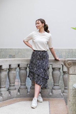 Fleur rok – zebra print from Common & Sense