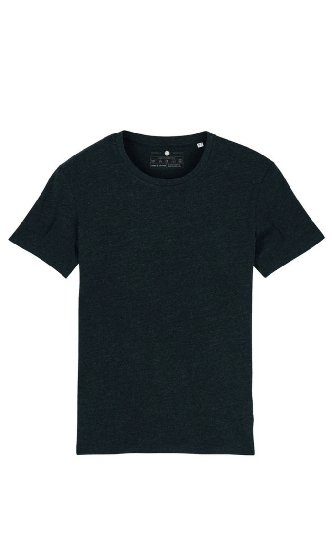 E&S T-shirt Gemeleerd Grijs from Common & Sense
