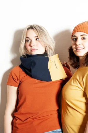 Duurzaam T-shirt Hille | burned orange from common|era sustainable fashion
