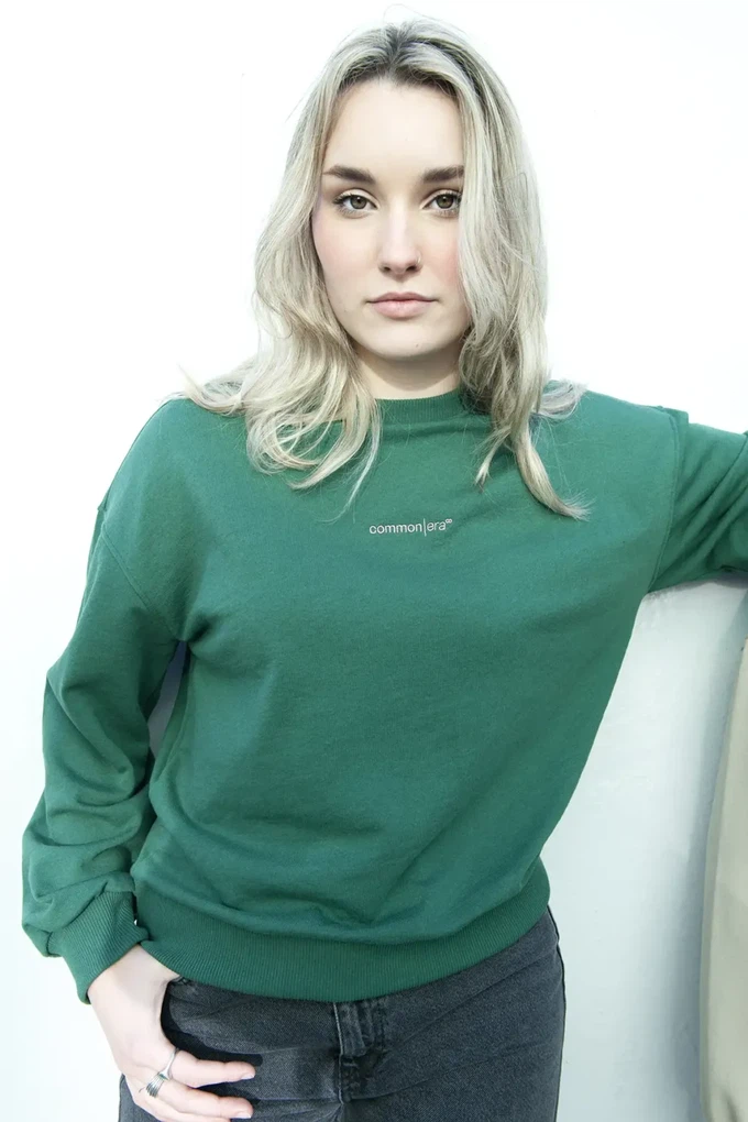 Duurzame sweater Solis | verde from common|era sustainable fashion