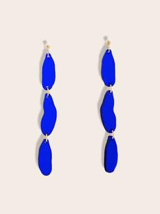 Aissa earrings - blue via Cool and Conscious