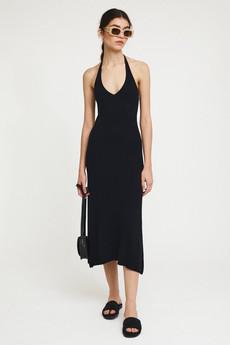 Boyd fitted pencil knit dress black via Cool and Conscious