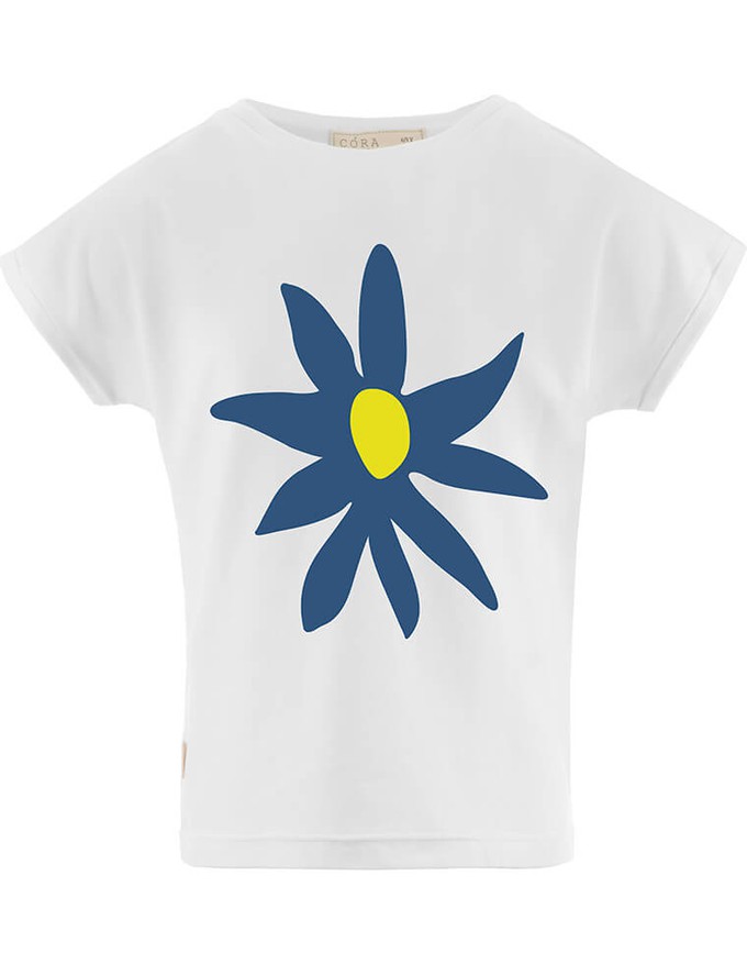 Children's T-shirt LAURA in sustainable eucalyptus fibre from CORA happywear