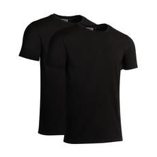 Double pack T-Shirt out of Organic Cotton - Black via COREBASE