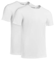 Double pack T-Shirt out of Organic Cotton - Brilliant White via COREBASE