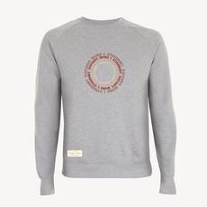 100% biologisch katoenen heren sweater – I GROW POSITIVE THOUGHTS – Daily Mantra via Daily Mantra