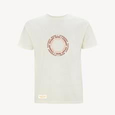 Duurzame heren t-shirt – I GROW POSITIVE THOUGHTS – Daily Mantra via Daily Mantra