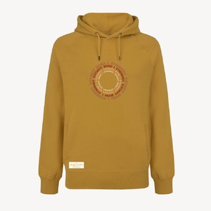 Organic cotton men’s hoodie – I GROW POSITIVE THOUGHTS – Daily Mantra from Daily Mantra