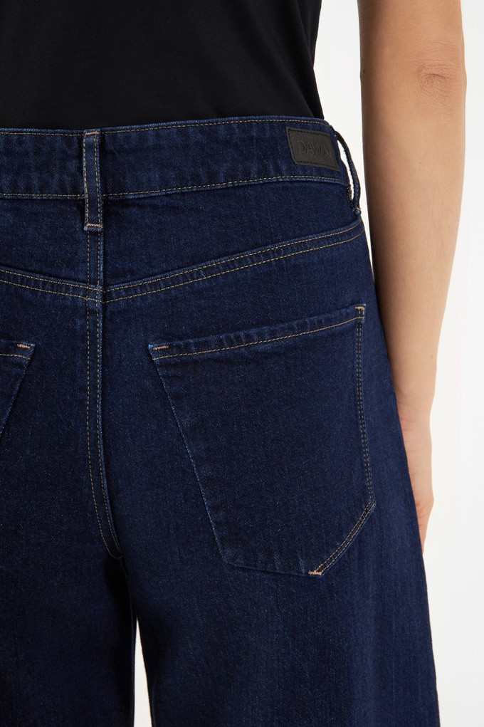 ASH Barrel Leg Minimal Stretch - Classic - Dark Blue from DAWN Denim