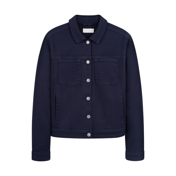CALLISTO Jacket Soft Organic - Classic - Nightsky Navy from DAWN Denim CALLISTO Jacket Soft Organic - Classic - Nightsky Navy from DAWN Denim