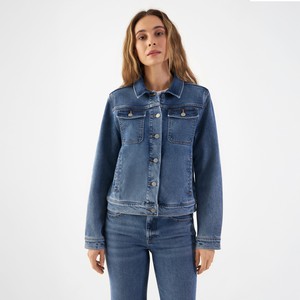 CALLISTO Jacket - Soft Tencel - Medium Blue from DAWN Denim