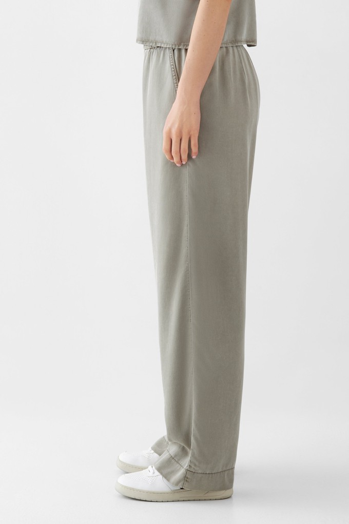 RAY Easy On Tencel - Pants - Rock Olive from DAWN Denim