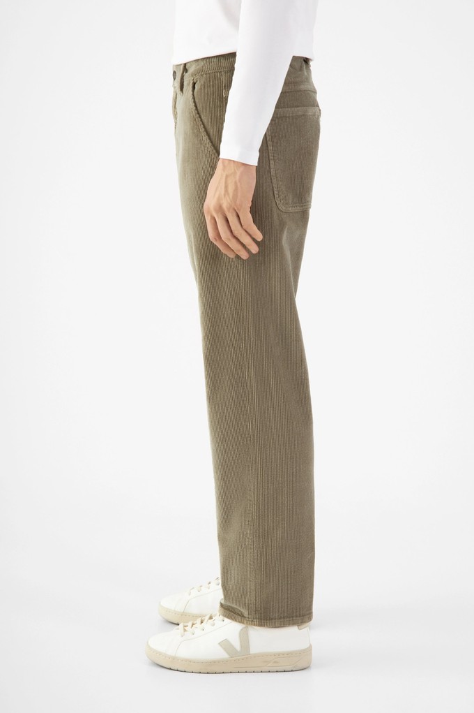 MANE Relaxed Straight Corduroy - French - Sage Green - Menswear from DAWN Denim