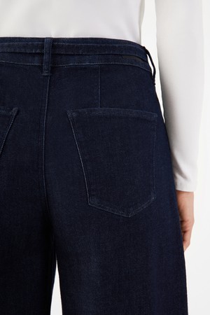 BLINK Wide Barrel Culotte Soft Denim - Classic - Raw Blue from DAWN Denim