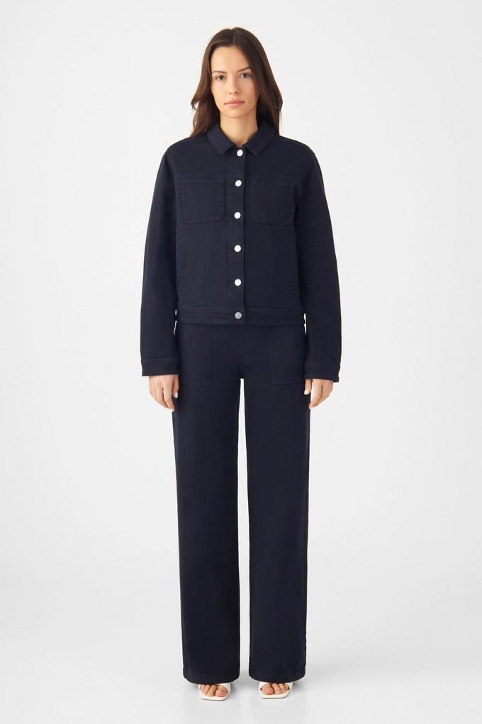 CALLISTO Jacket Soft Organic - Classic - Nightsky Navy from DAWN Denim CALLISTO Jacket Soft Organic - Classic - Nightsky Navy from DAWN Denim