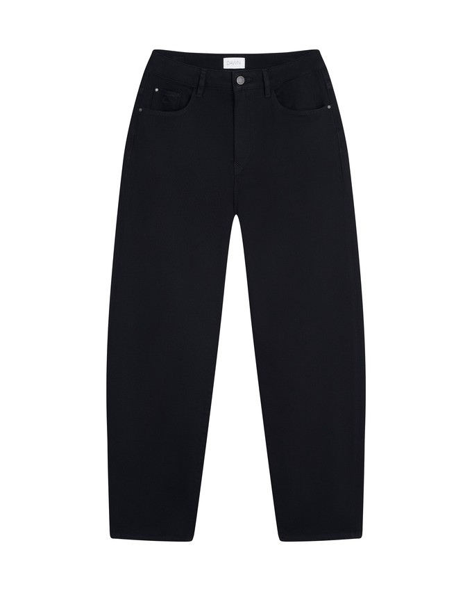 STARDUST O-Shape Soft Denim - Classic - Stay Black from DAWN Denim