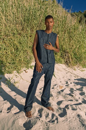 KASHEW Lightweight Hemp - Padded Vest from DAWN Denim