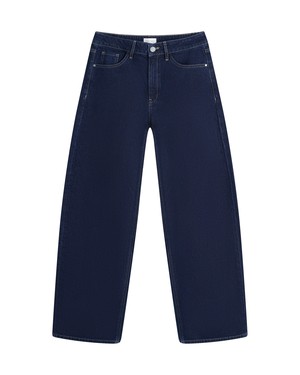 ASH Barrel Leg Minimal Stretch - Classic - Dark Blue from DAWN Denim