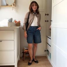BLINKY Soft Denim - Shorts - Vintage Blue via DAWN Denim