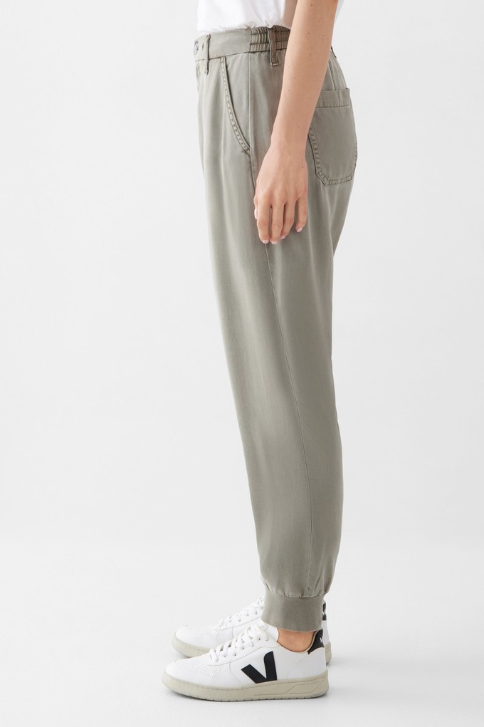 SUNSHINE - Tencel Jogger - Rock Olive from DAWN Denim