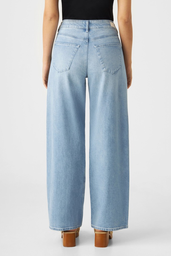 ASH Barrel Leg Minimal Stretch - Classic - Bright Blue from DAWN Denim