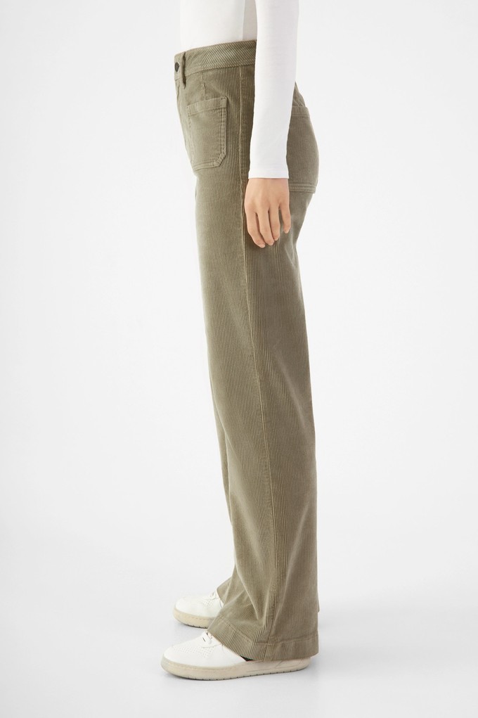 DEW Flared Corduroy - Sailor - Sage Green from DAWN Denim