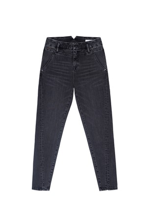 SUN UP Skinny Powerstretch - Design Details - Black Denim from DAWN Denim SUN UP Skinny Powerstretch - Design Details - Black Denim from DAWN Denim