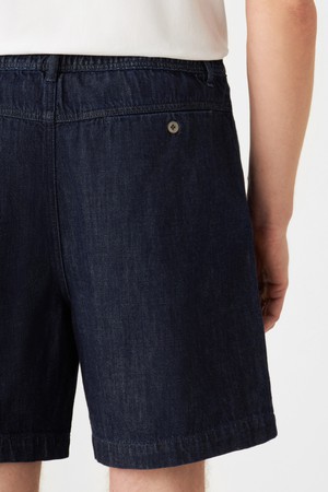 SHORTY Lightweight Hemp - Shorts - Raw Blue from DAWN Denim