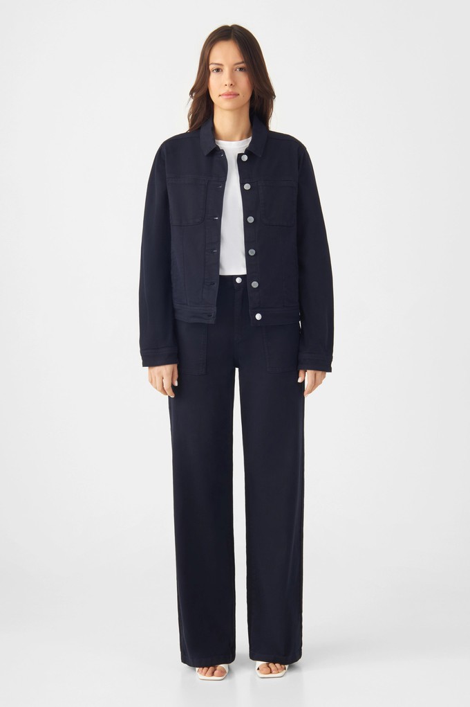 CALLISTO Jacket Soft Organic - Classic - Nightsky Navy from DAWN Denim CALLISTO Jacket Soft Organic - Classic - Nightsky Navy from DAWN Denim