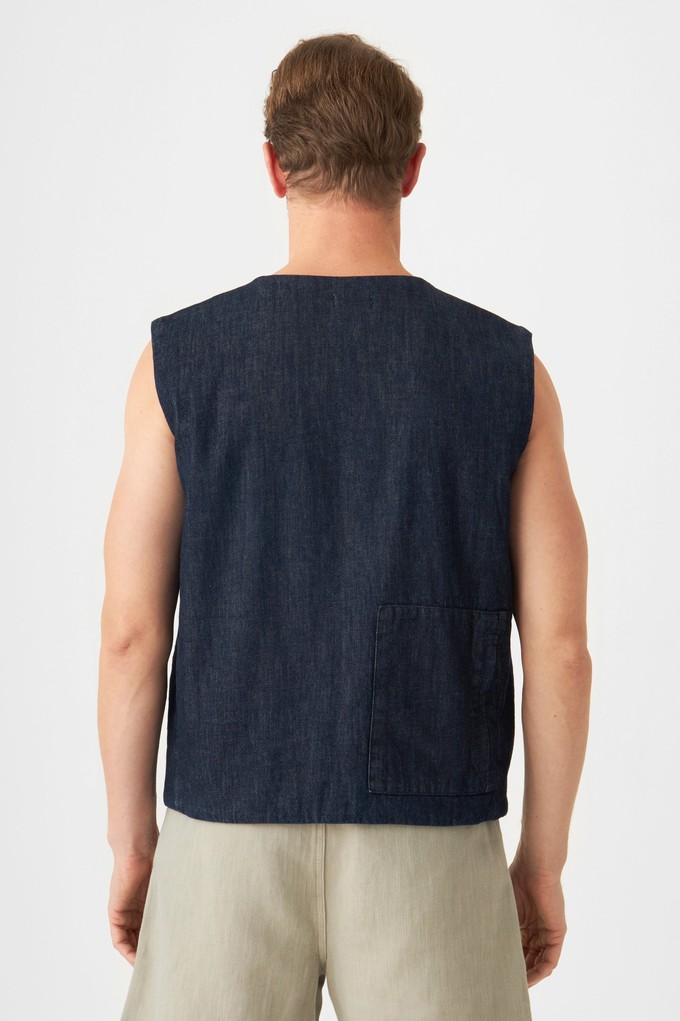 KASHEW Lightweight Hemp - Padded Vest from DAWN Denim